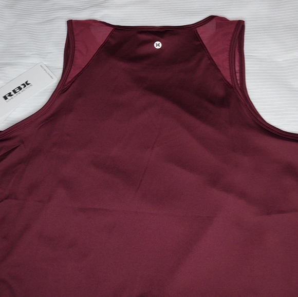 NWT RBX Active Burgundy Red Gym Tank Top Size Large - Picture 6 of 7
